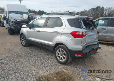2020 Ford Ecosport Se from USA, damaged, VIN MAJ3S2GE8LC387670